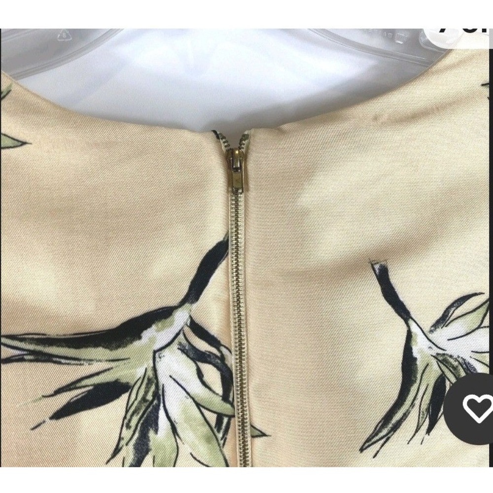 NWT Forever 21 Contemporary Crop Top Women Small Floral Bird of Paradise - Picture 4 of 11